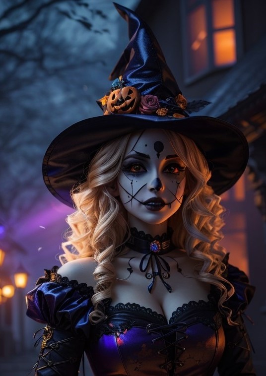 Halloween, Kostüm, Hexe