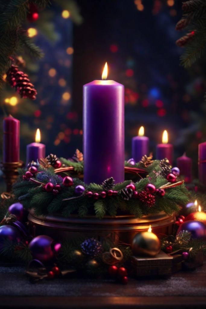 Advent, Kerzen, Adventsgesteck, Christbaumkugeln, Weihnachtsbaumkugeln, Weihnachtsdekoration
