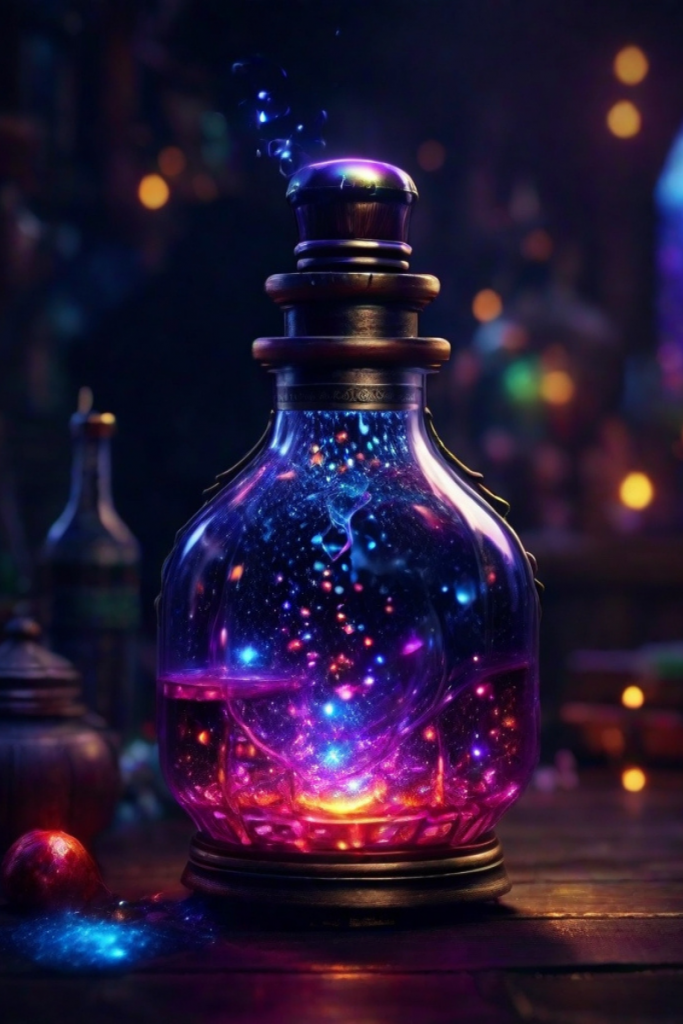 Flasche, Zaubertrank, magischer Trank, Magie, Fantasy