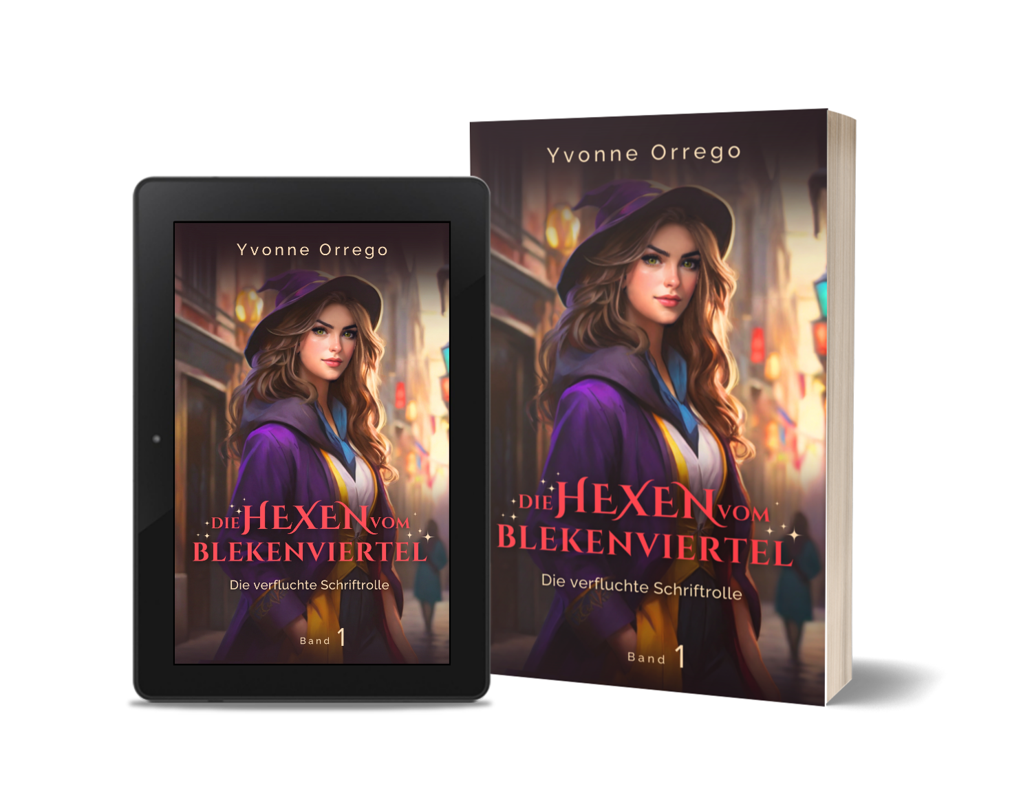 Cover von "Die Hexen vom Blekenviertel", cozy Urban Fantasy