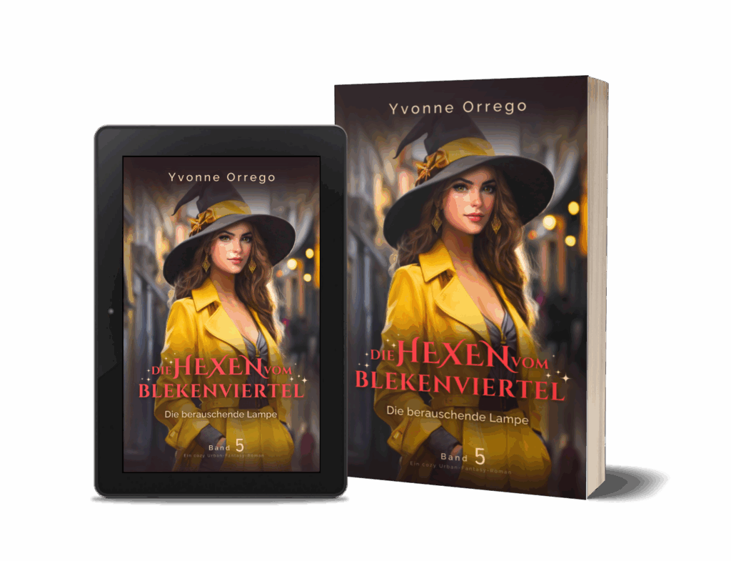 Hexenfantasy, Urban-Fantasy, Cover von E-Bok und Taschenbuch