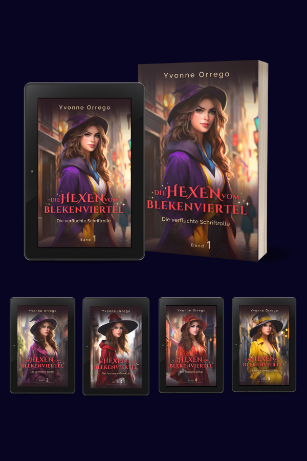 Buchcover von "Die Hexen vom Blekenviertel" von Yvonne Orrego